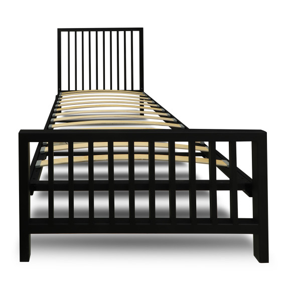 საწოლი HOBEL WMX-B-92 90x200 METAL BLACK/BLACK (3)
