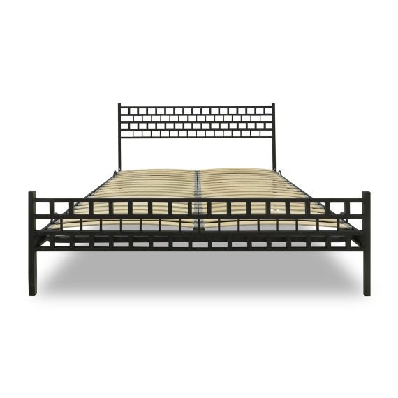 საწოლი HOBEL WMX-B-93 160x200 METAL BLACK/BLACK (3)