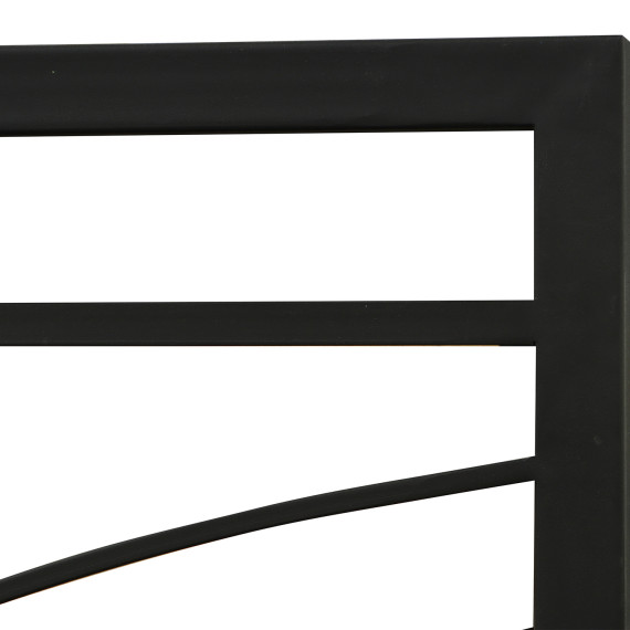 საწოლი HOBEL WMX-B-97 90x200 METAL BLACK/BLACK (3)