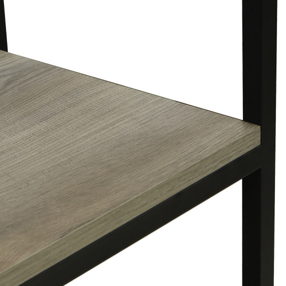 bookcase & shelving HOBEL DAVEN BLACK METAL/K105 (1)