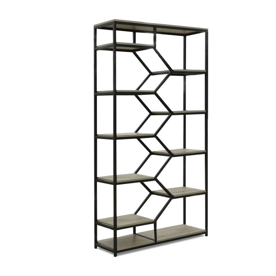 bookcase & shelving HOBEL DAVEN BLACK METAL/K105 (1)