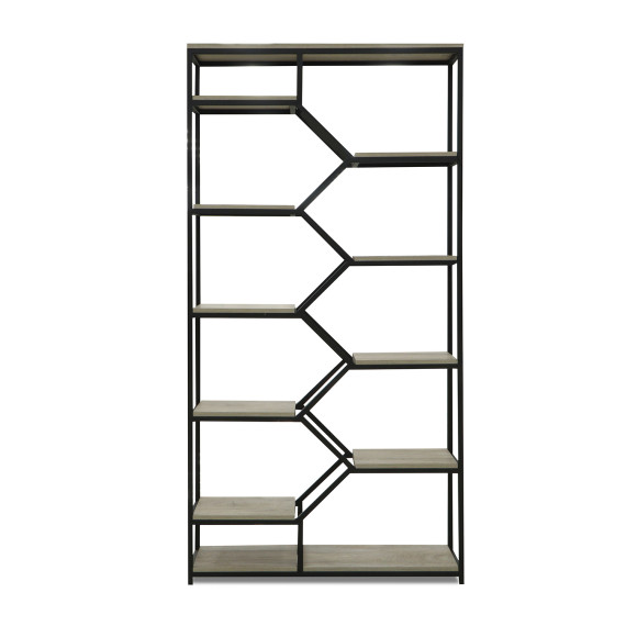 bookcase & shelving HOBEL DAVEN BLACK METAL/K105 (1)