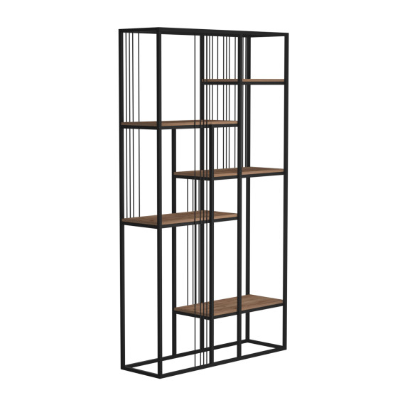 bookcase & shelving HOBEL LANFEN 100 BLACK METAL/ K004 (1)
