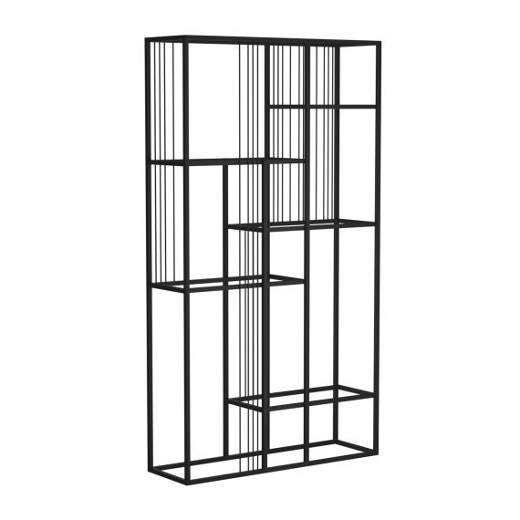 bookcase & shelving HOBEL LANFEN 100 BLACK METAL/ K004 (1)