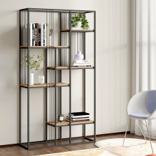 bookcase & shelving HOBEL LANFEN 100 BLACK METAL/ K004 (1)