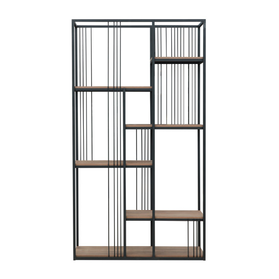 bookcase & shelving HOBEL LANFEN 100 BLACK METAL/ K004 (1)