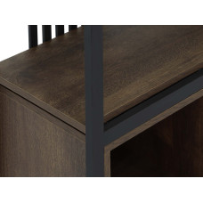 წიგნის კარადა და თარო HOBEL LANFEN M124 METAL BLACK/K090 (1)