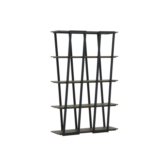 წიგნის კარადა და თარო HOBEL LANFEN M125 METAL BLACK/K354 (1)