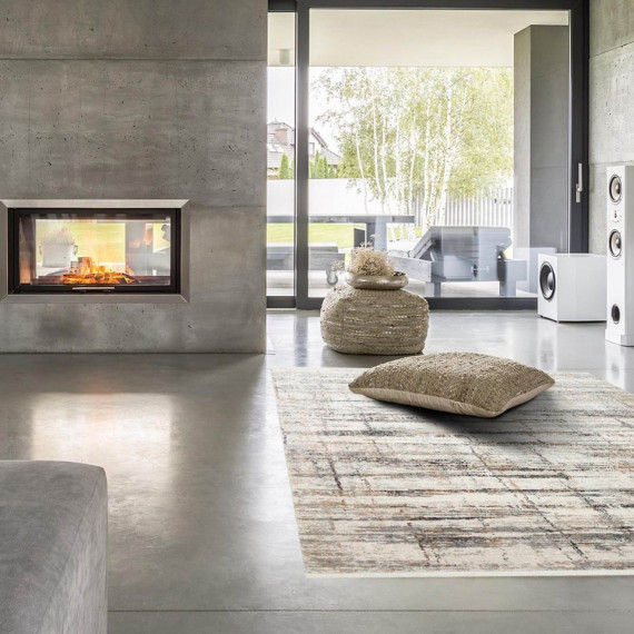 ხალიჩა EKO HALI LAGOS 02 CREAM SILVER 200X290