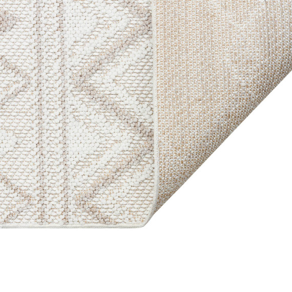 ковёр EKO HALI MOTTO 03 WHITE BEIGE 130X190