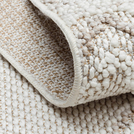 carpet EKO HALI MOTTO 03 WHITE BEIGE 200X290