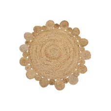 carpet KOOPMAN ROUND WITH FLOWER BORDER