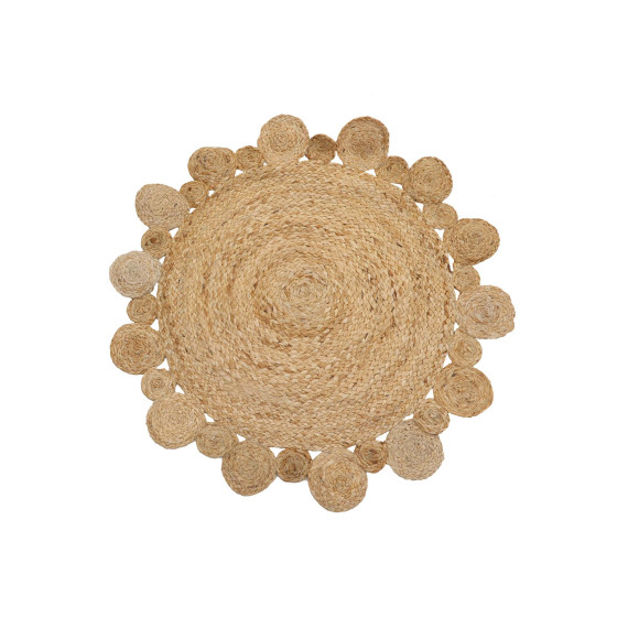 carpet KOOPMAN ROUND WITH FLOWER BORDER