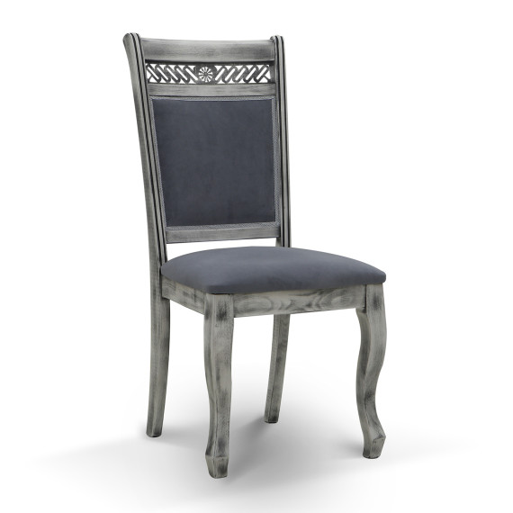 სკამი HOBEL A04A NEW ANTIK GREY VIVALDI 12 (1)