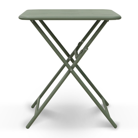 ბაღის გარნიტური KOOPMAN BISTRO SET 3PCS MATT GREEN