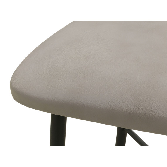 стул HOBEL NIZZA BLACK METAL 163 GREY (1)