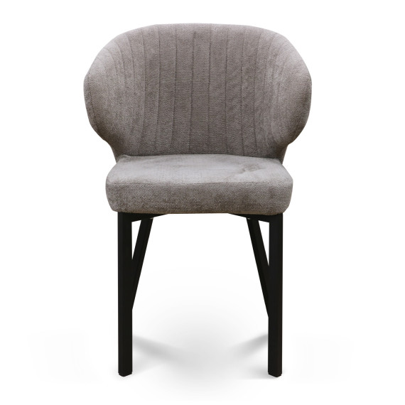 стул HOBEL ROB METAL BLACK//CAPPUCINO BELLA 4 (1)