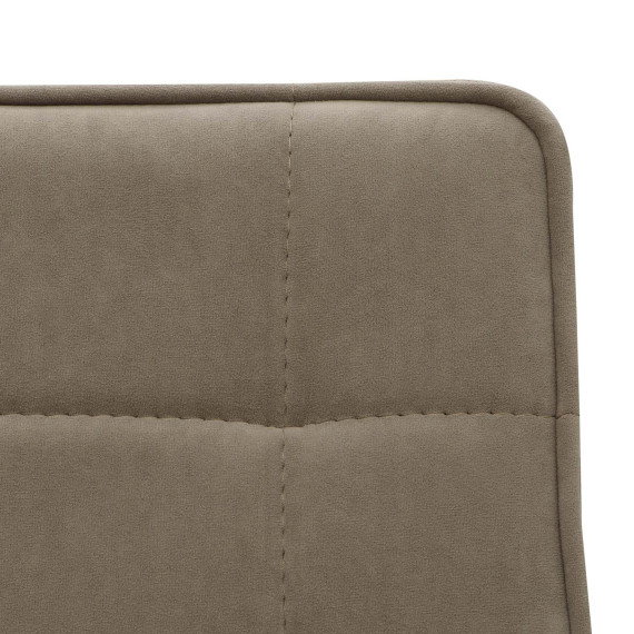 სკამი HOBEL ROM D METAL BLACK/CAPPUCCINO LEONARDO 4 (1)
