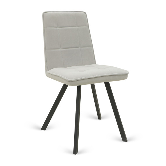 სკამი HOBEL ROM D METAL BLACK//GREY LEONARDO 13 (1)