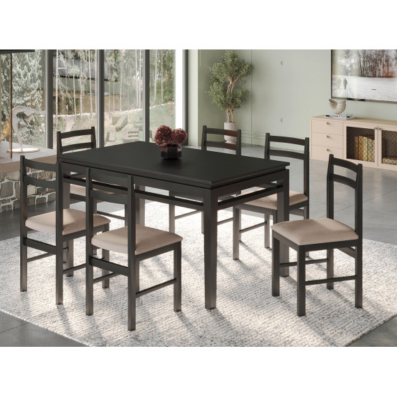 სკამი HOBEL A092A CHOCOLATE PIGMENT VIVALDI 20 (1)