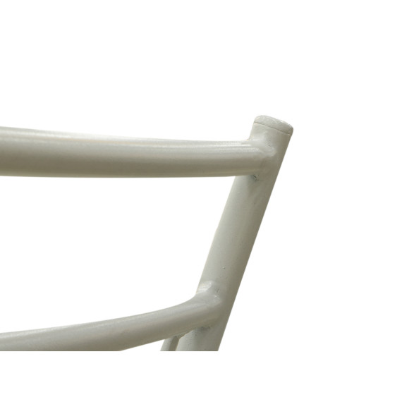 стул HOBEL WMX-CH-81 METAL WHITE/BLACK (1)