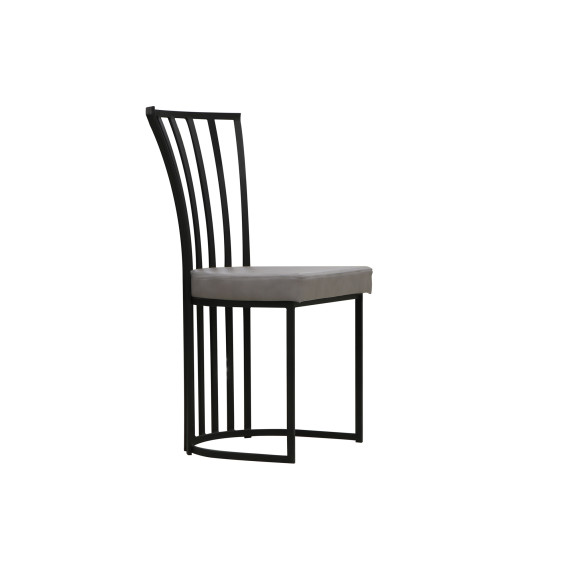 სკამი HOBEL WMX-CH-86 BLACK/ GREY (1)