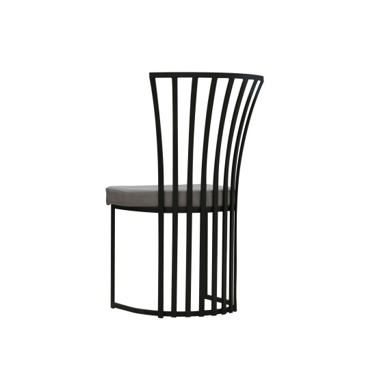 სკამი HOBEL WMX-CH-86 BLACK/ GREY (1)