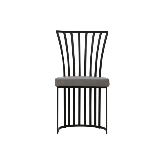 სკამი HOBEL WMX-CH-86 BLACK/ GREY (1)