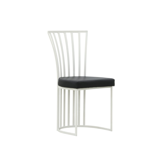 სკამი HOBEL WMX-CH-86 WHITE / BLACK (1)
