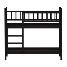 bed for children HOBEL TWO-STOREY EX-B53 90X190 CHOCOLATE PIGMENT (7)