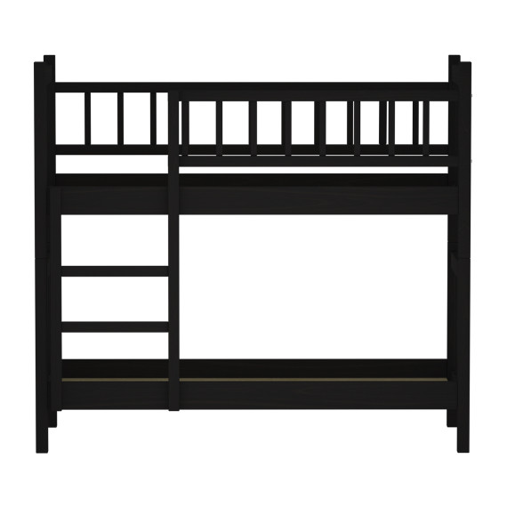 საბავშვთა საწოლი HOBEL TWO-STOREY EX-B53 90X190 CHOCOLATE PIGMENT (7)