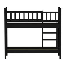 bed for children HOBEL TWO-STOREY EX-B53 90X190 CHOCOLATE PIGMENT (7)