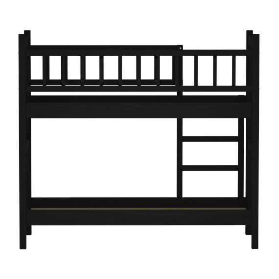 საბავშვთა საწოლი HOBEL TWO-STOREY EX-B53 90X190 CHOCOLATE PIGMENT (7)