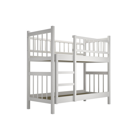детский кровать HOBEL TWO-STOREY EX-B53 90X190 WHITE (7)