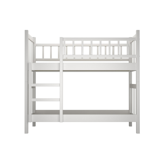 детский кровать HOBEL TWO-STOREY EX-B53 90X190 WHITE (7)