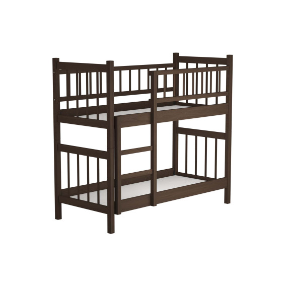 საბავშვთა საწოლი HOBEL TWO-STOREY EX-B53 90X190 BROWN PIGMENT (7)