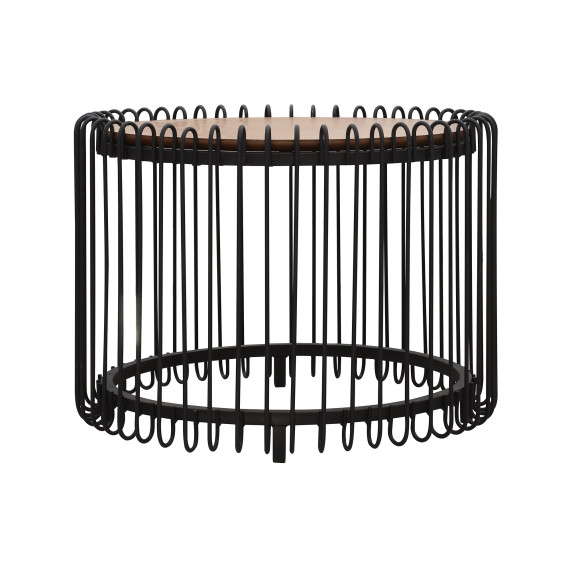 журнальный стол HOBEL AMINA M-60 F602 BLACK KAJURA AREX (1)