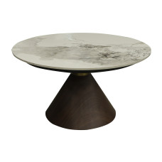 coffee table HOMELEGANCE GREEG 3696-30T/B MARBLE/OAK (2)