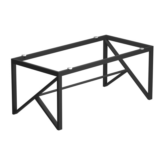 журнальный стол HOBEL GRAND METAL BLACK/ GLASS (1)