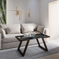 coffee table HOBEL MIA GLASS BROWN PIGMENT (2)