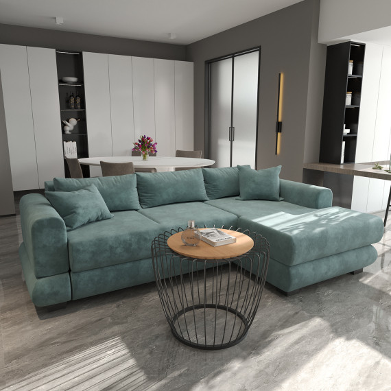 журнальный стол HOBEL SABINE L-51R F502 BLACK KAJURA AREX (1)