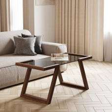 ჟურნალის მაგიდა HOBEL MIA GLASS OAK PIGMENT (2)