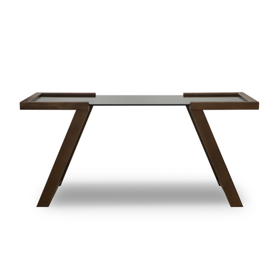 ჟურნალის მაგიდა HOBEL MIA GLASS OAK PIGMENT (2)