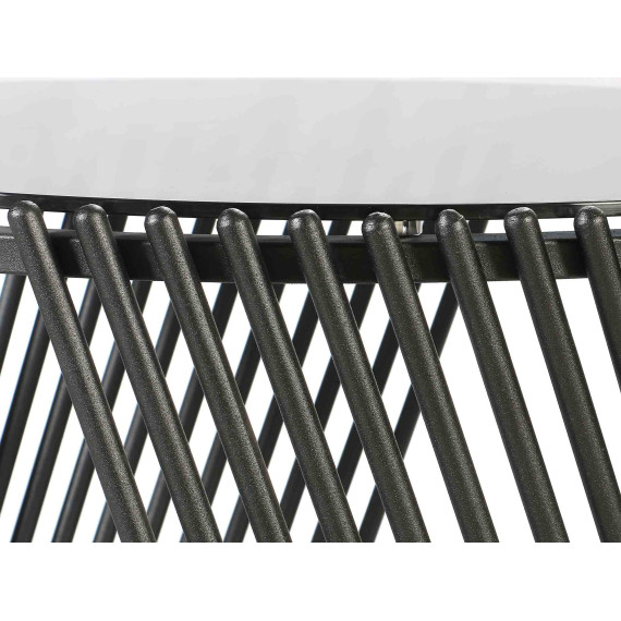 ჟურნალის მაგიდა HOBEL WMX-CT-39 BLACK METAL/GLASS FM (1)