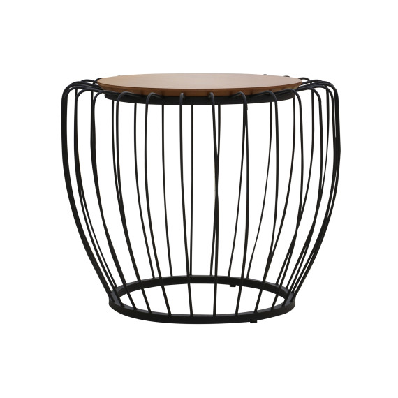 журнальный стол HOBEL SABINE L-51R F502 BLACK KAJURA AREX (1)