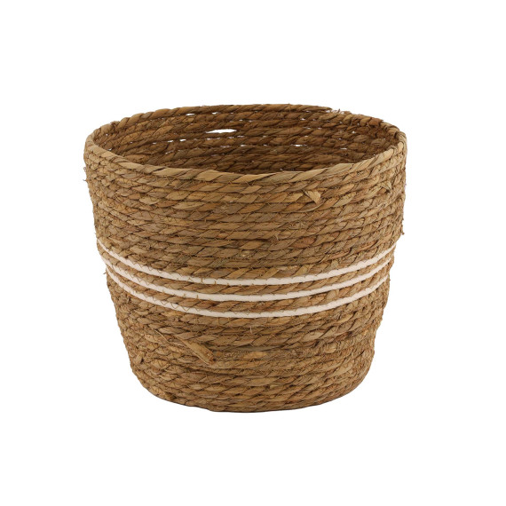 декоративные акссесуары KOOPMAN BASKET SET CATTAIL LEAF ROUND