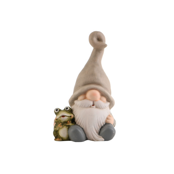 decorate objects KOOPMAN GNOME TERRACOTTA 3ASS