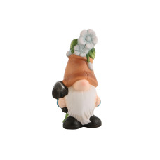 decorate objects KOOPMAN GNOME TERRACOTTA FLOWER 2ASS