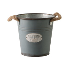 decorate objects KOOPMAN PLANTER ZINC GREEN