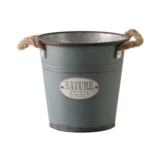 decorate objects KOOPMAN PLANTER ZINC GREEN